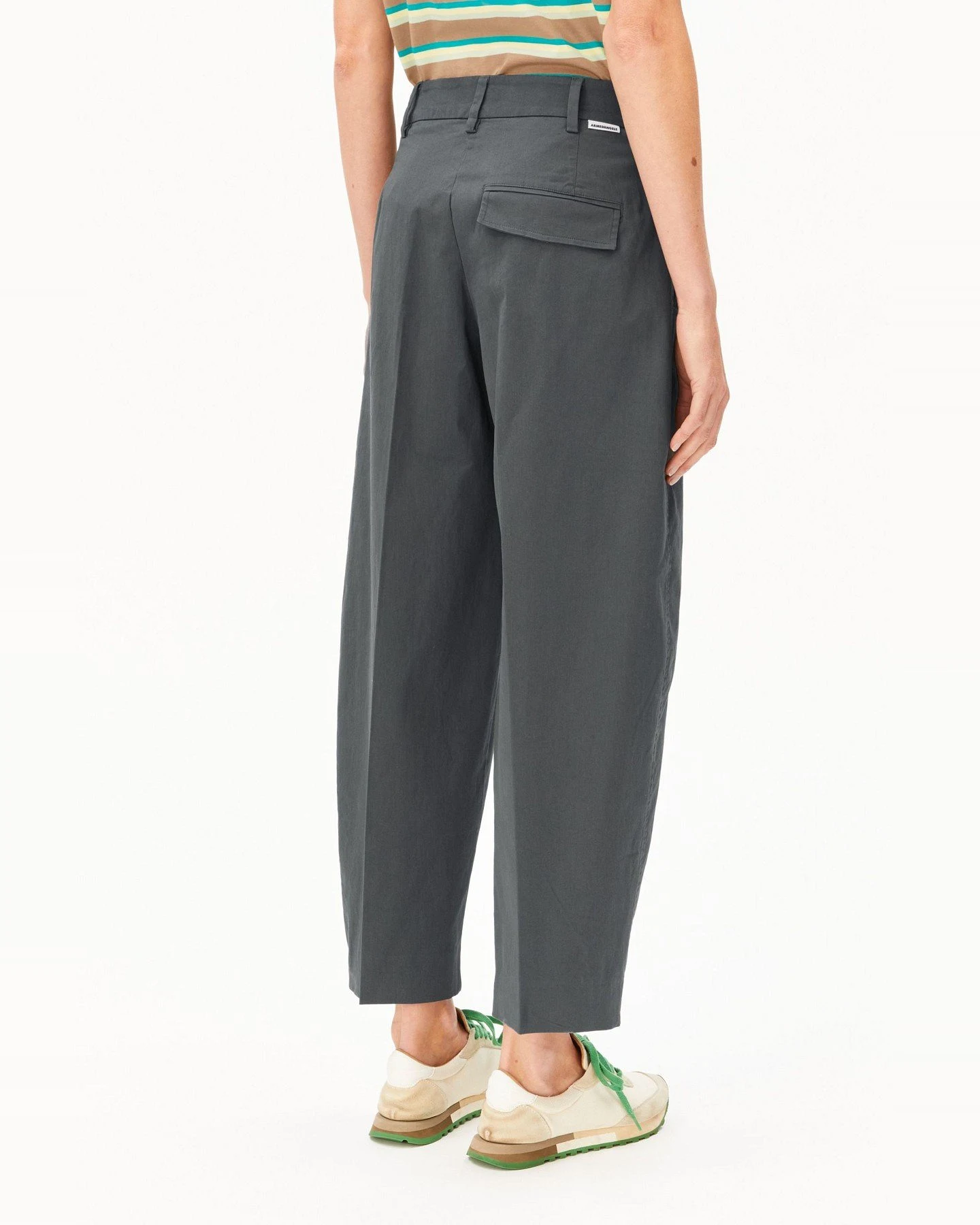 Stoffhose Barrel Leg Twill – Ansicht 2