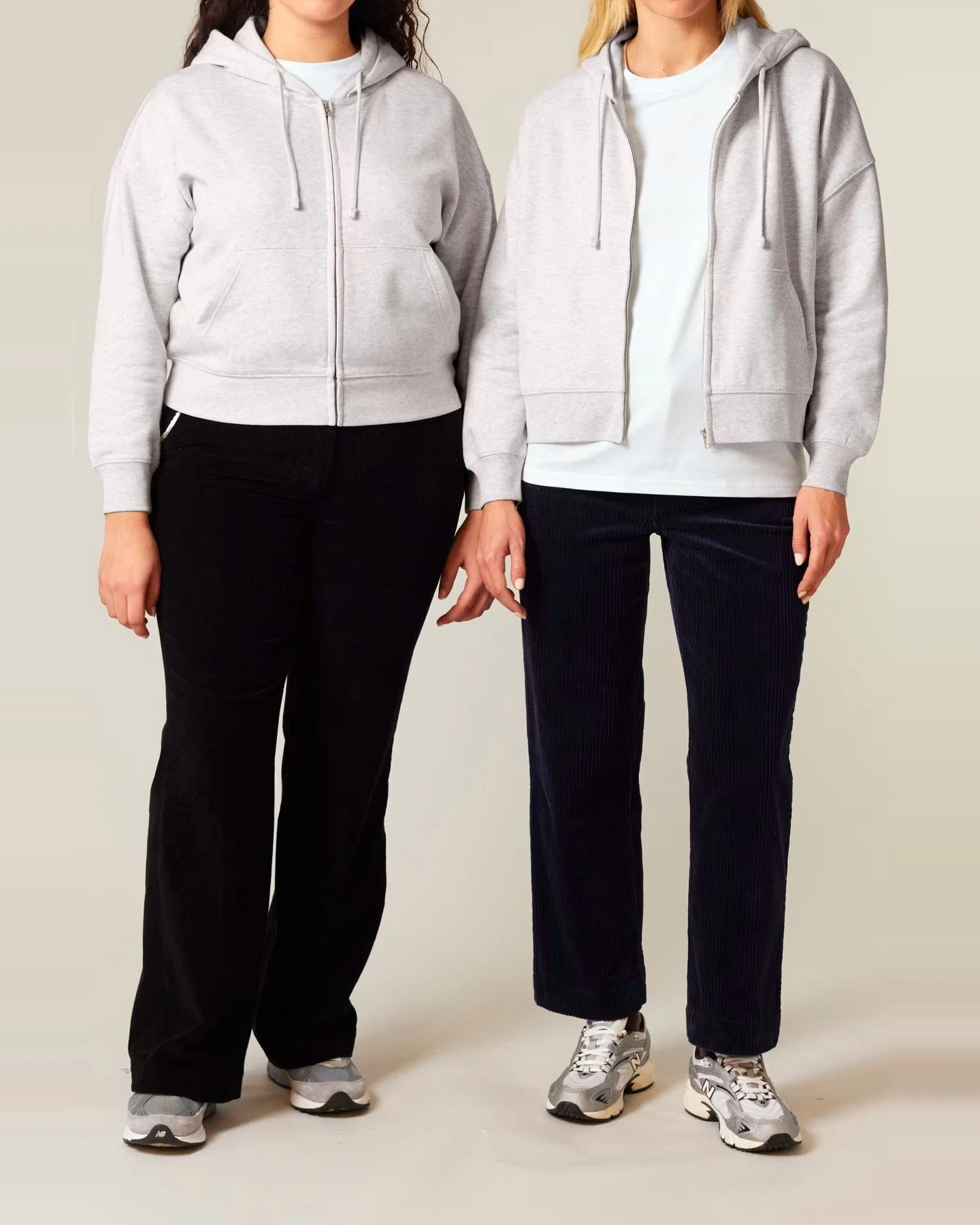 Basic Ziphoodie Ida – Ansicht 2