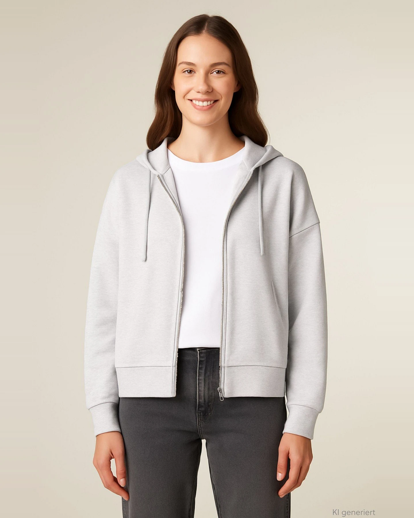 Basic Ziphoodie Ida – Ansicht 3