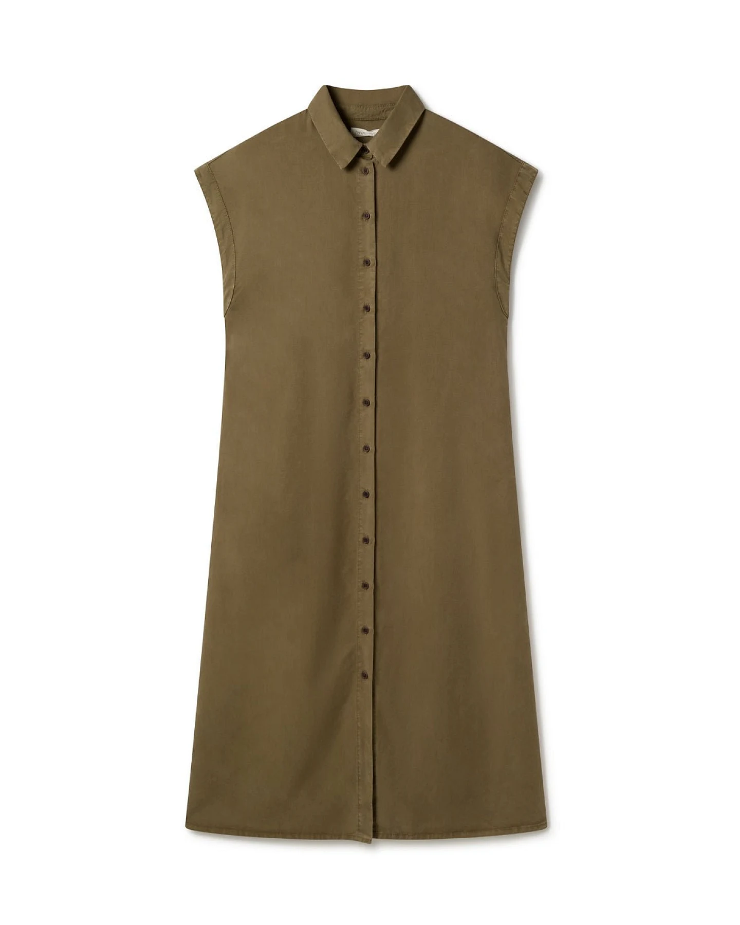 TWOTHIRDS Damen vegan Kleid Takamaka Olive – Ansicht 2