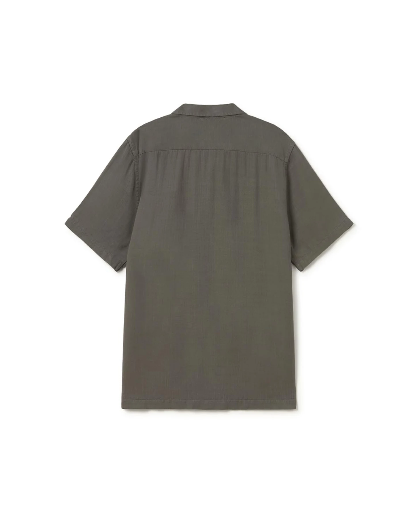 TWOTHIRDS Herren vegan Hemd Bredenfelde Gunmetal Grau – Ansicht 2