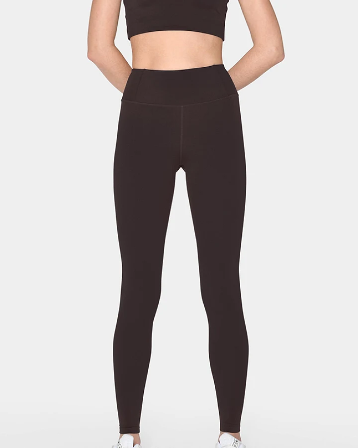 Girlfriend Collective Damen vegan Leggings Float Braun