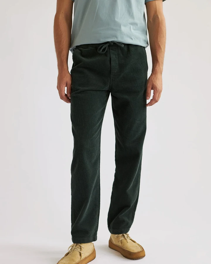 TWOTHIRDS Herren vegan Hose Apolima Dunkelgrün