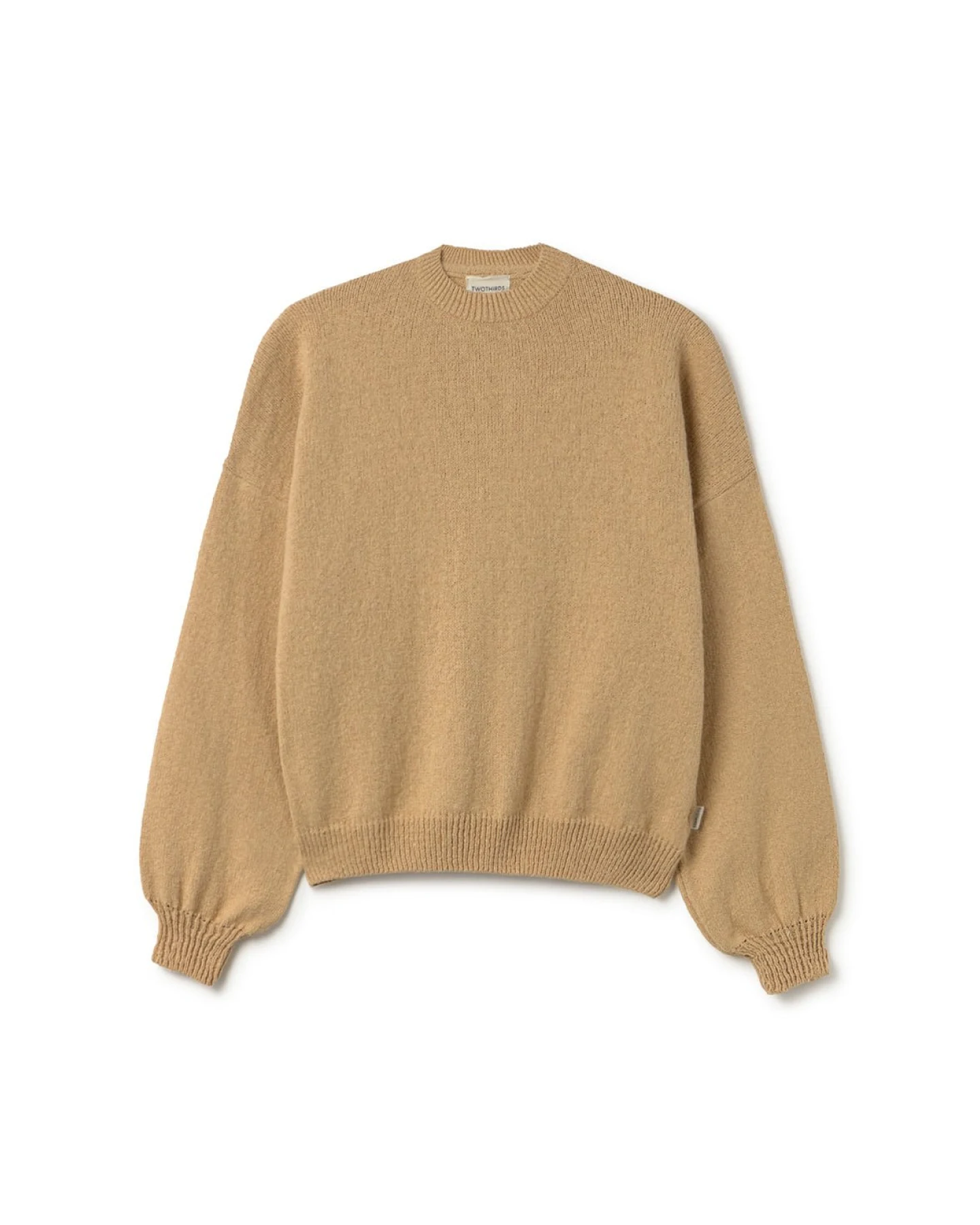 TWOTHIRDS Damen vegan Pullover Pinedo Beige – Ansicht 2