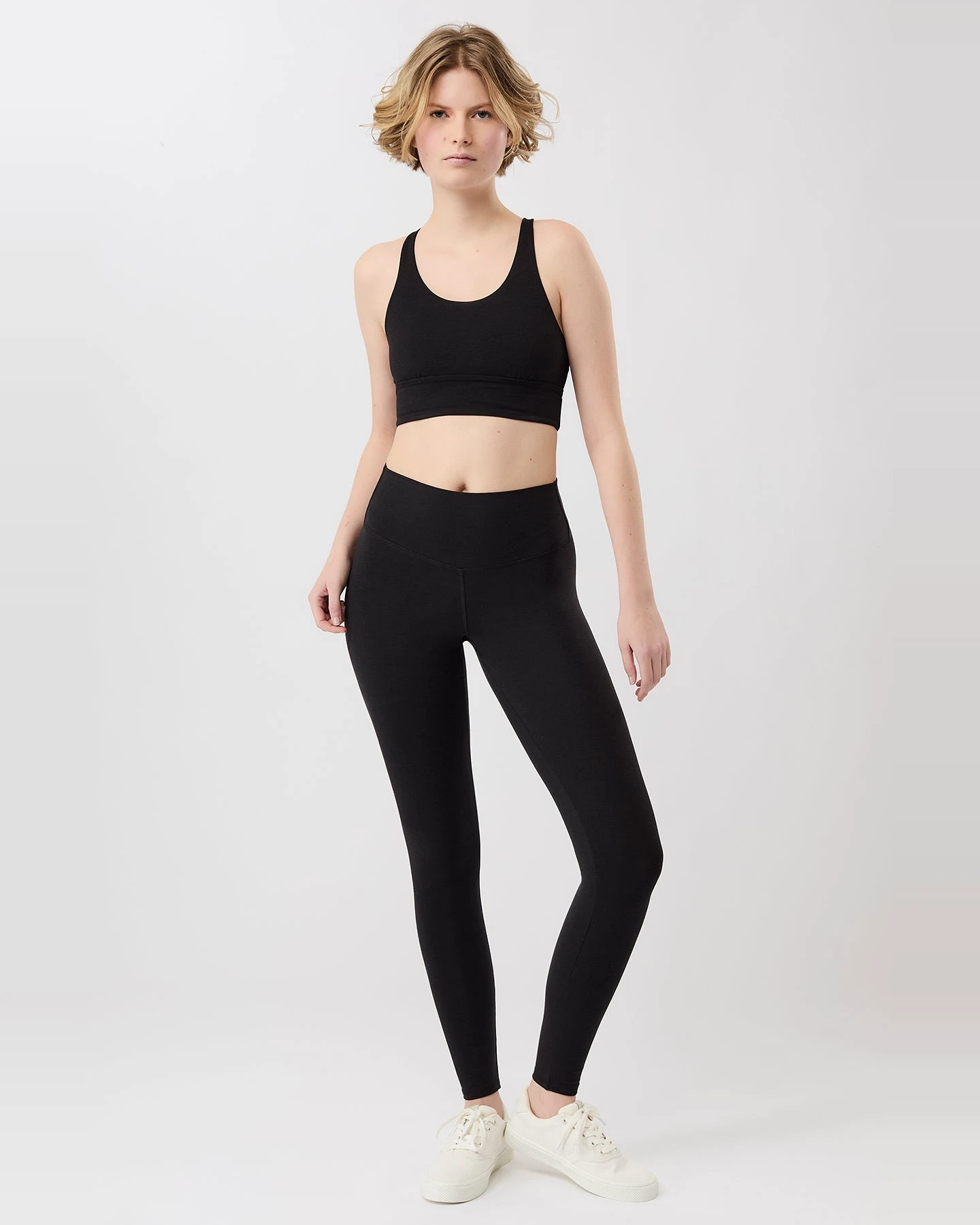 MANDALA Damen vegan Legging Best Loved Schwarz – Ansicht 2