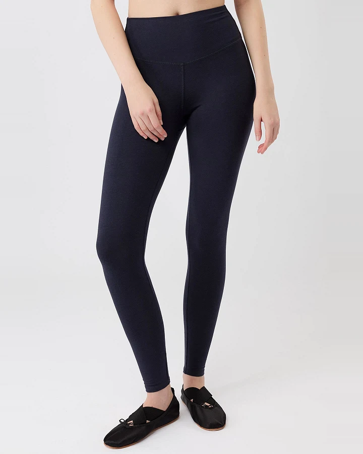 MANDALA Damen vegan Legging Best Loved Night Himmelblau