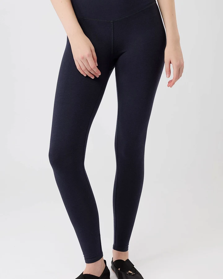 MANDALA Damen vegan Legging Best Loved Night Himmelblau