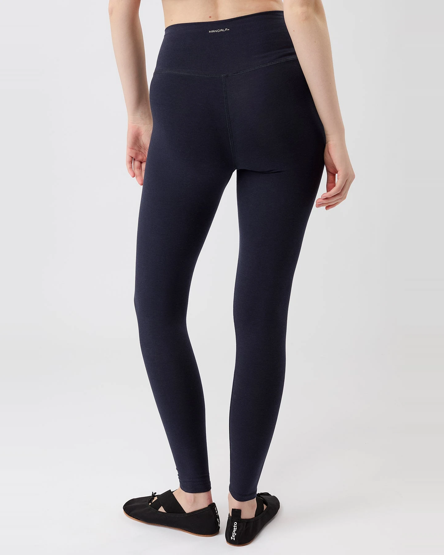 MANDALA Damen vegan Legging Best Loved Night Himmelblau – Ansicht 2