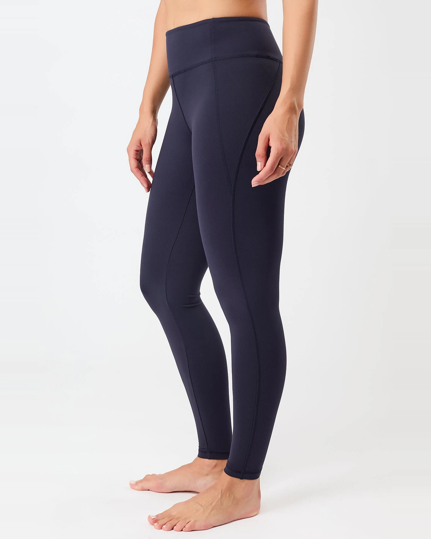 MANDALA Damen vegan Legging Grenzenloser Nachthimmel – Ansicht 2