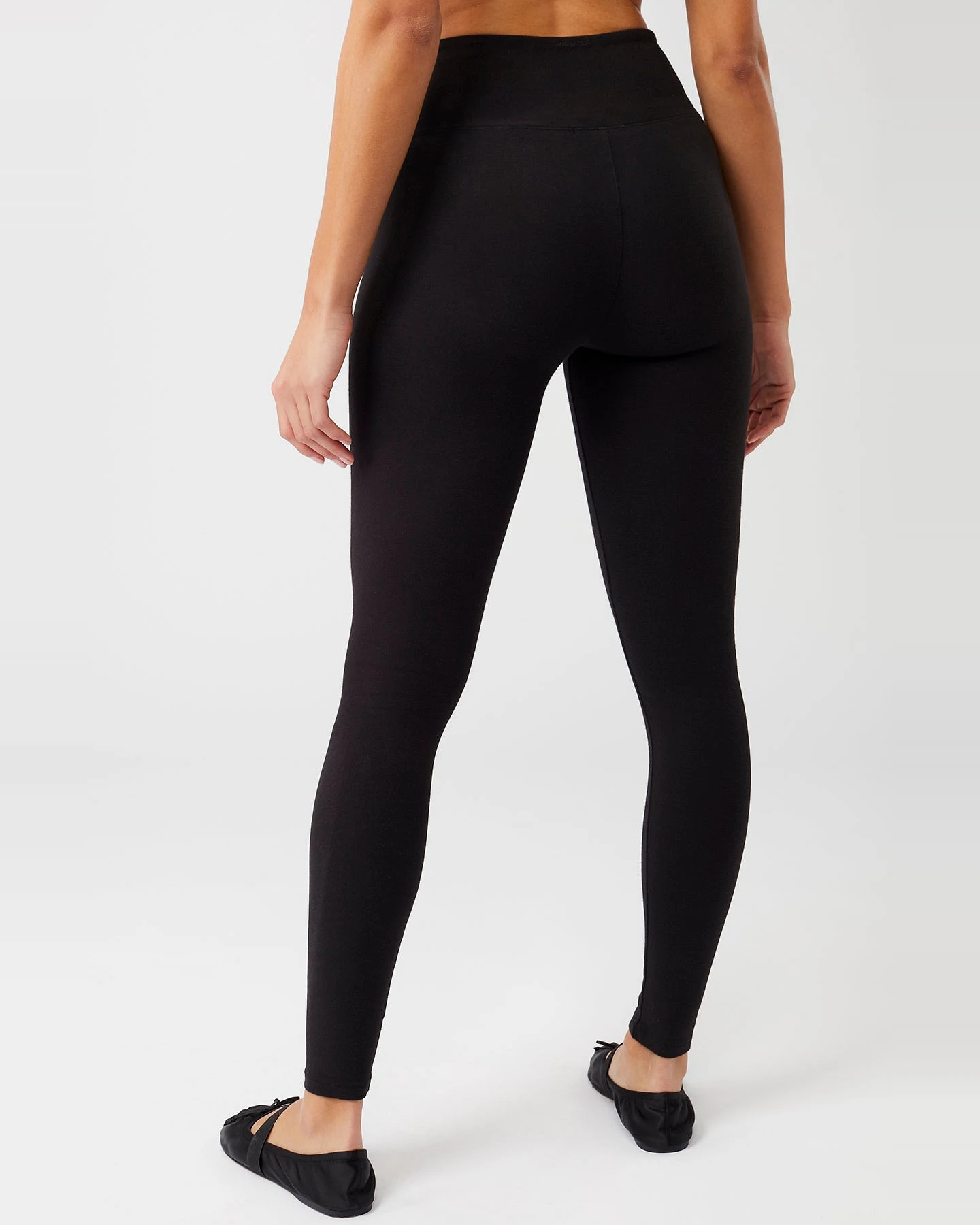 MANDALA Damen vegan Legging Wrap Schwarz – Ansicht 2
