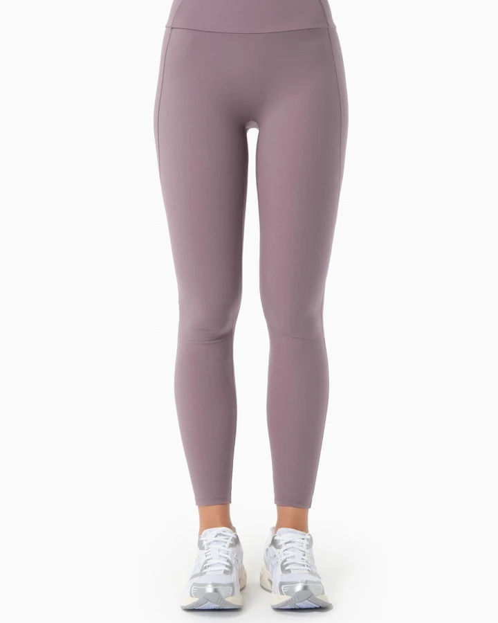 ORGANICATION Damen vegan Leggings Hohe Taille Linnda Dirty Lilac