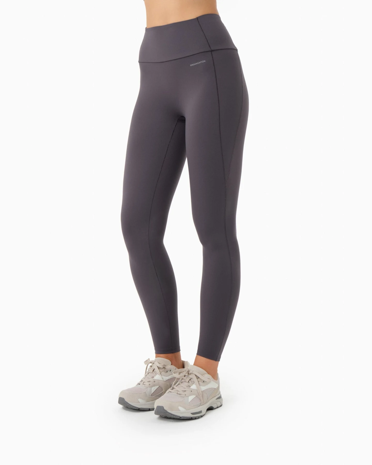 ORGANICATION Damen vegan Leggings Hohe Taille Linnda Shadow – Ansicht 2