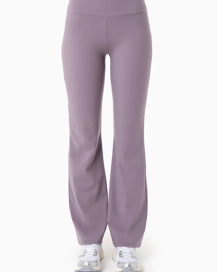 ORGANICATION Damen vegan Hose Lavinn Dirty Lilac