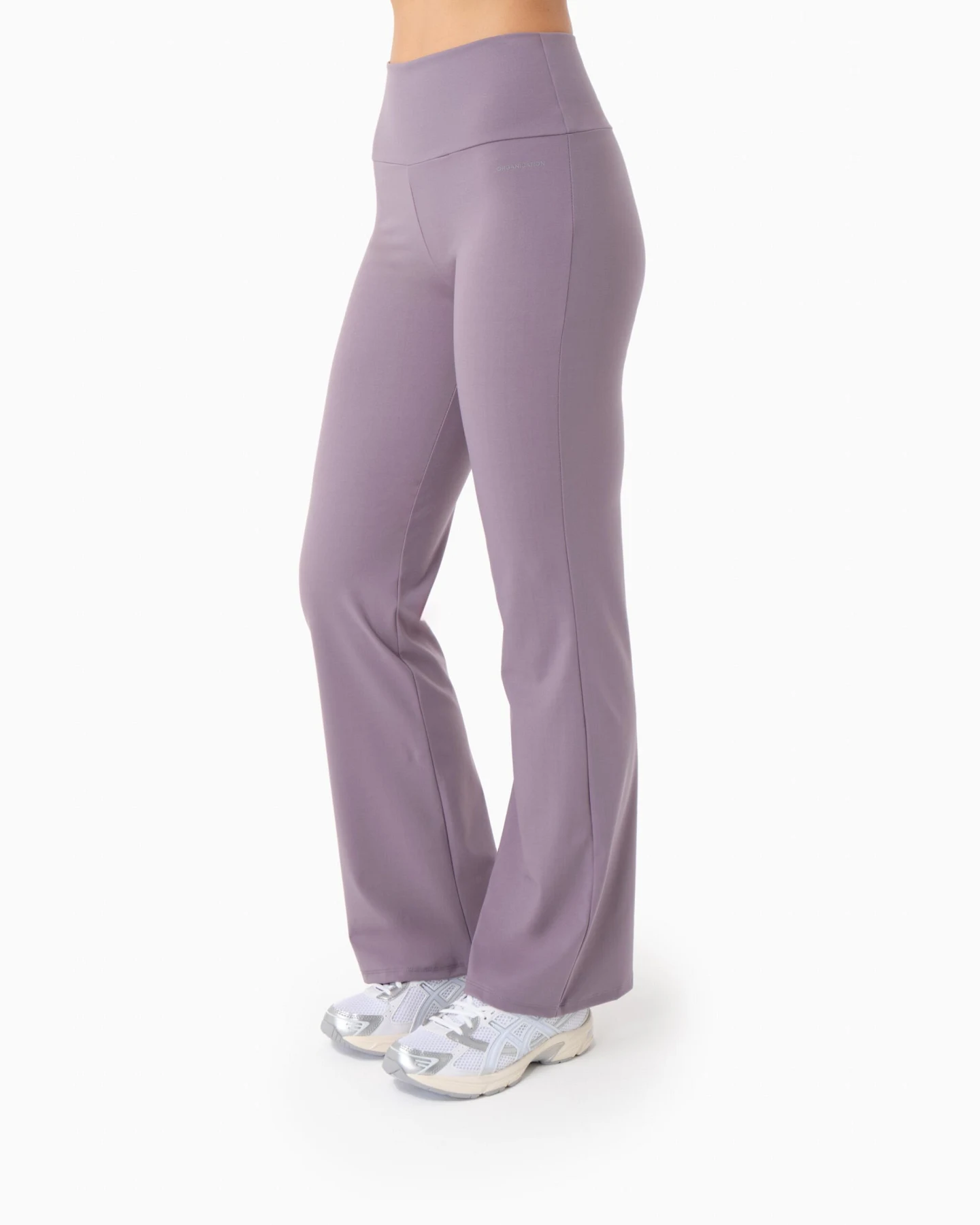 ORGANICATION Damen vegan Hose Lavinn Dirty Lilac – Ansicht 2
