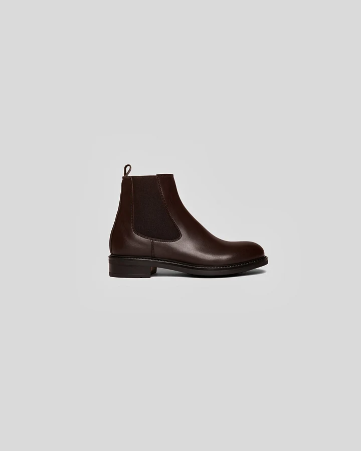 Solari Milano Damen vegan Chelsea Boots Damen Braun