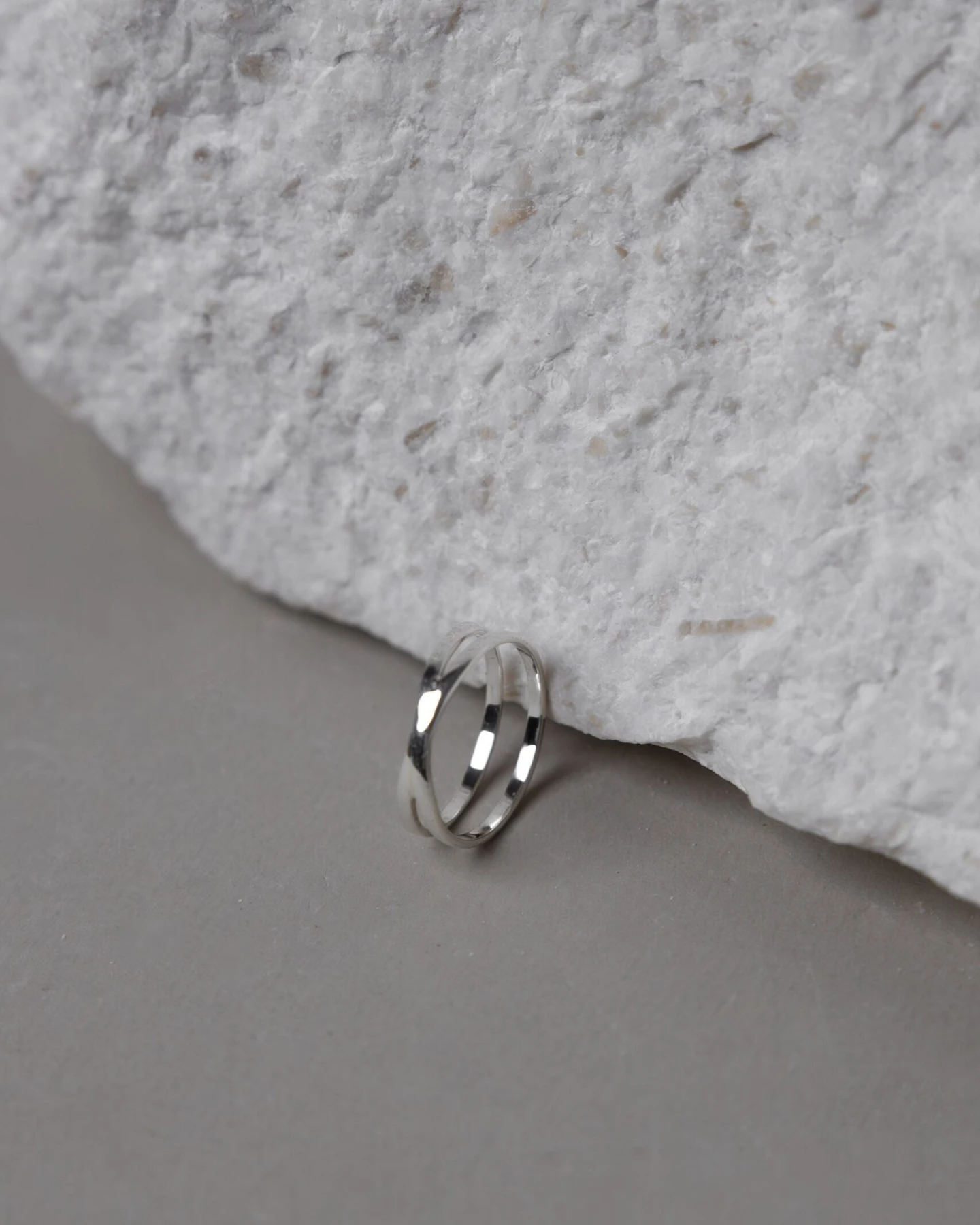 Jyoti Fair Works Damen vegan Ring Karana Silber – Ansicht 2