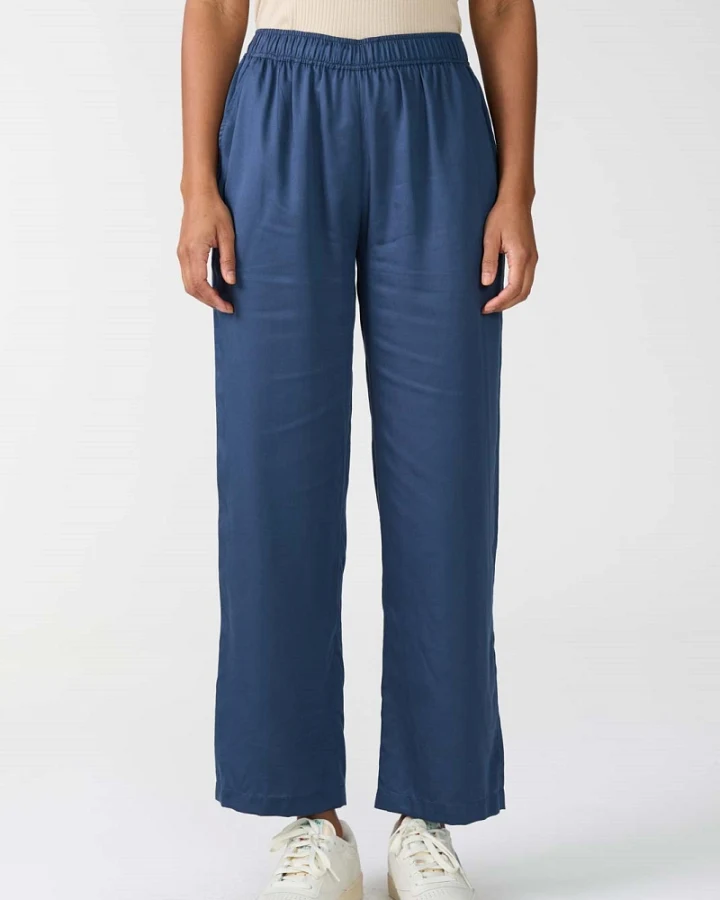 Yahmo Damen vegan Hose Hilde Blue