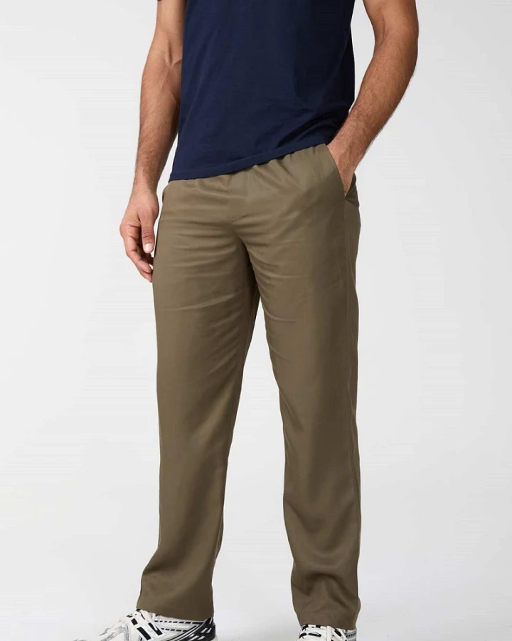 Yahmo Herren vegan Hose Walter Olive