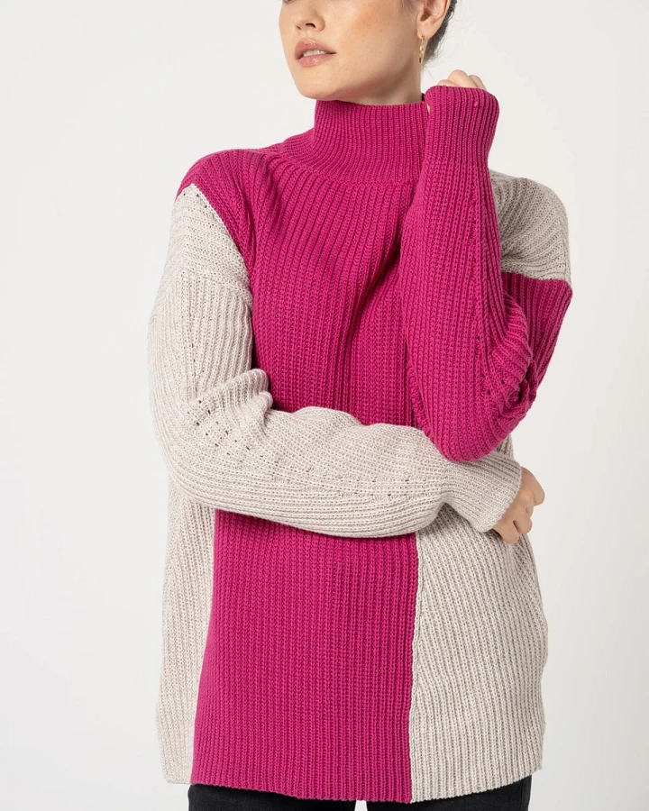 Strickpullover Thelisa Rosa