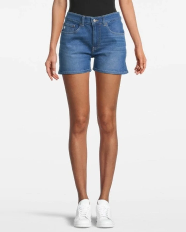 MUD Jeans Damen vegan Shorts Shorty Fan Stone Blue