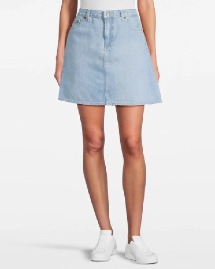 MUD Jeans Damen vegan Minirock Audry Sun Stone