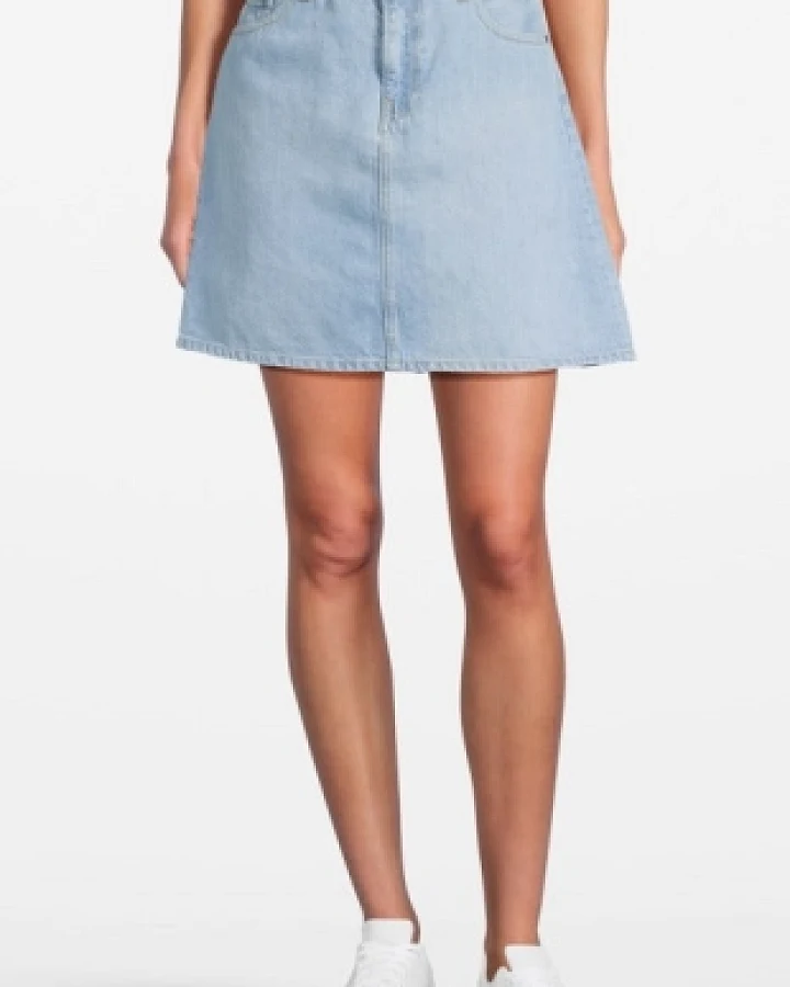 MUD Jeans Damen vegan Minirock Audry Sun Stone