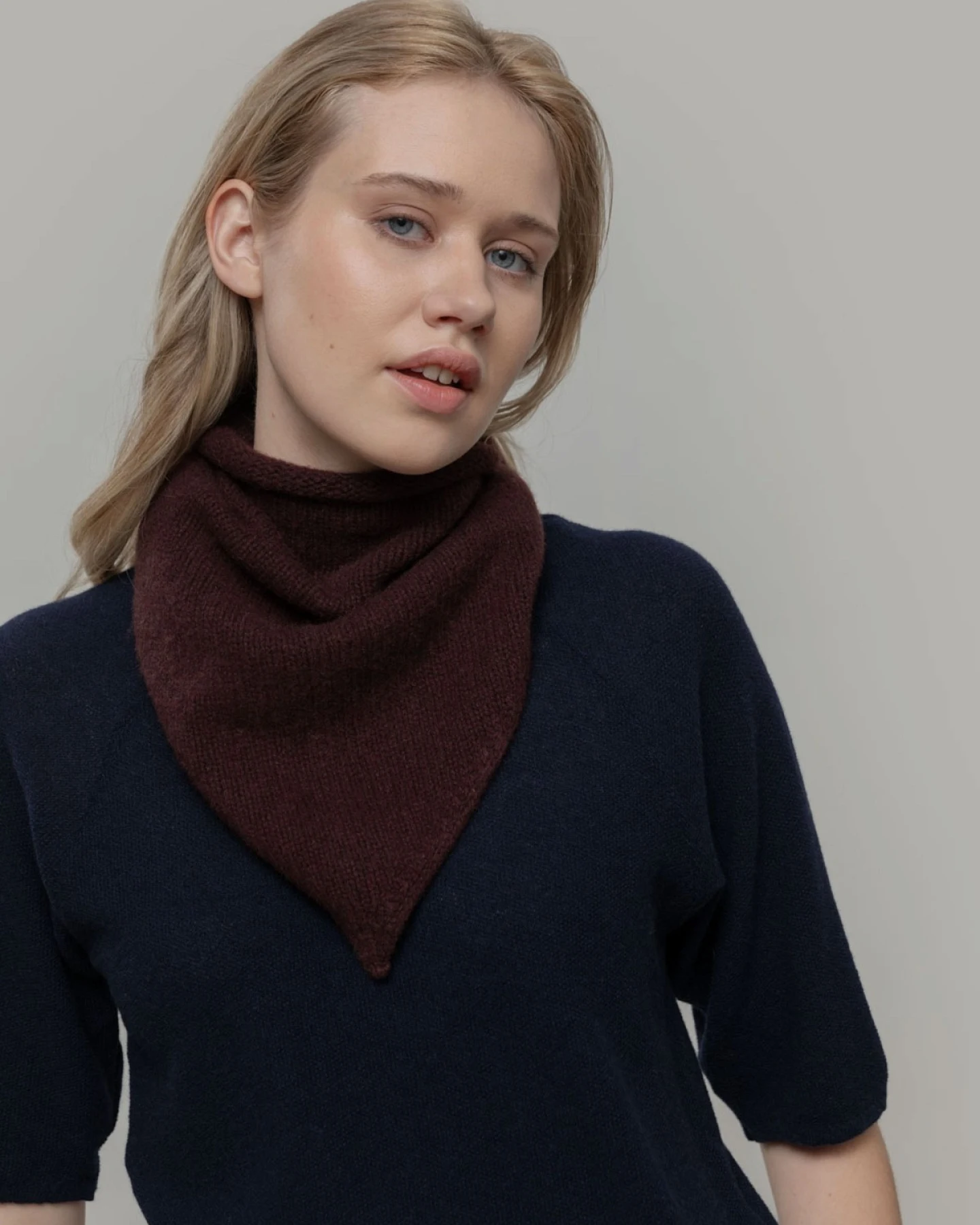Wollschal Masha Bandana – Ansicht 2