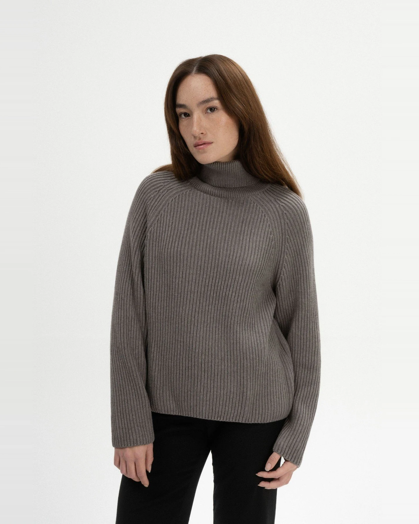 Rollkragenpullover Rippstrick Chirha – Ansicht 2