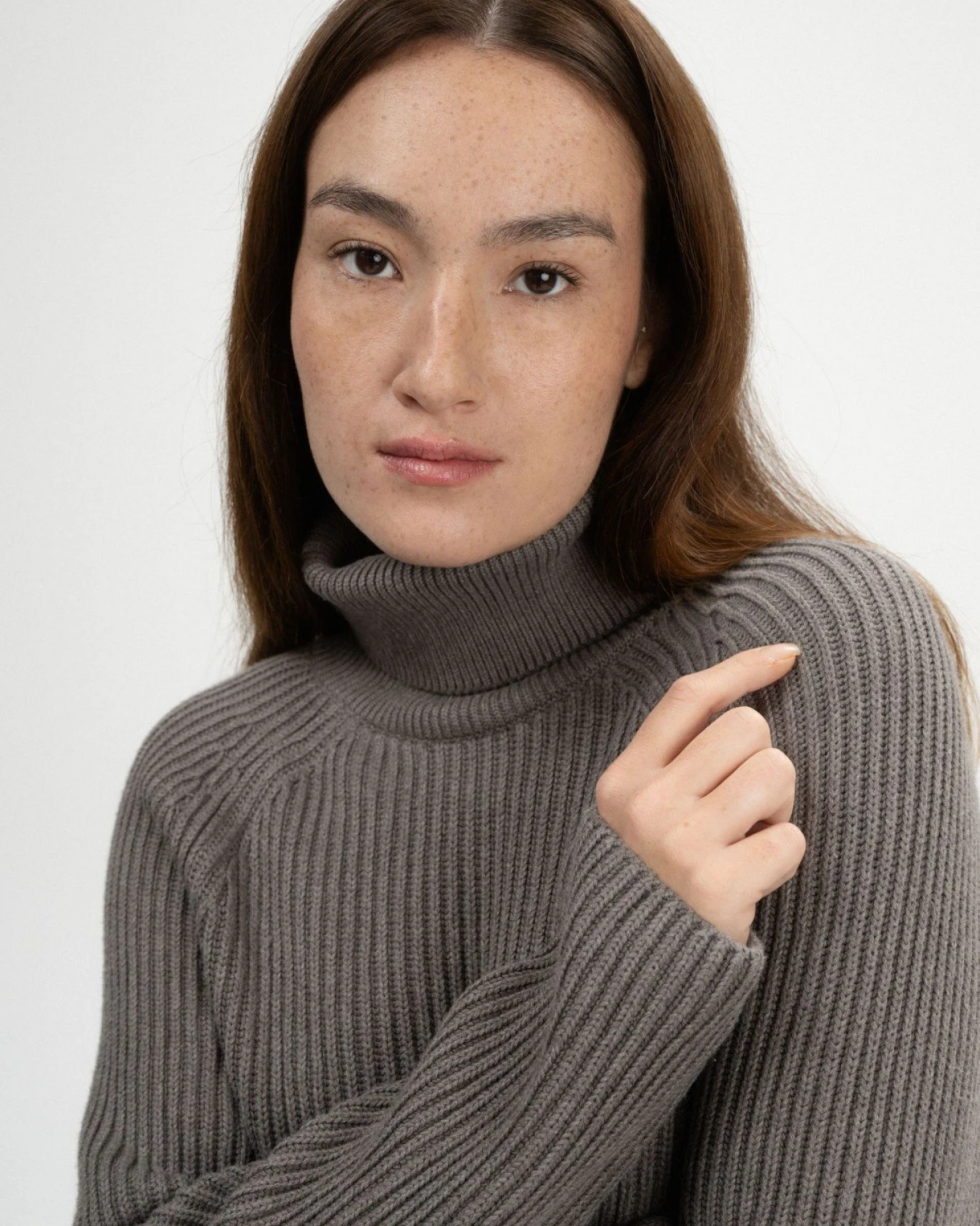 Rollkragenpullover Rippstrick Chirha – Ansicht 4