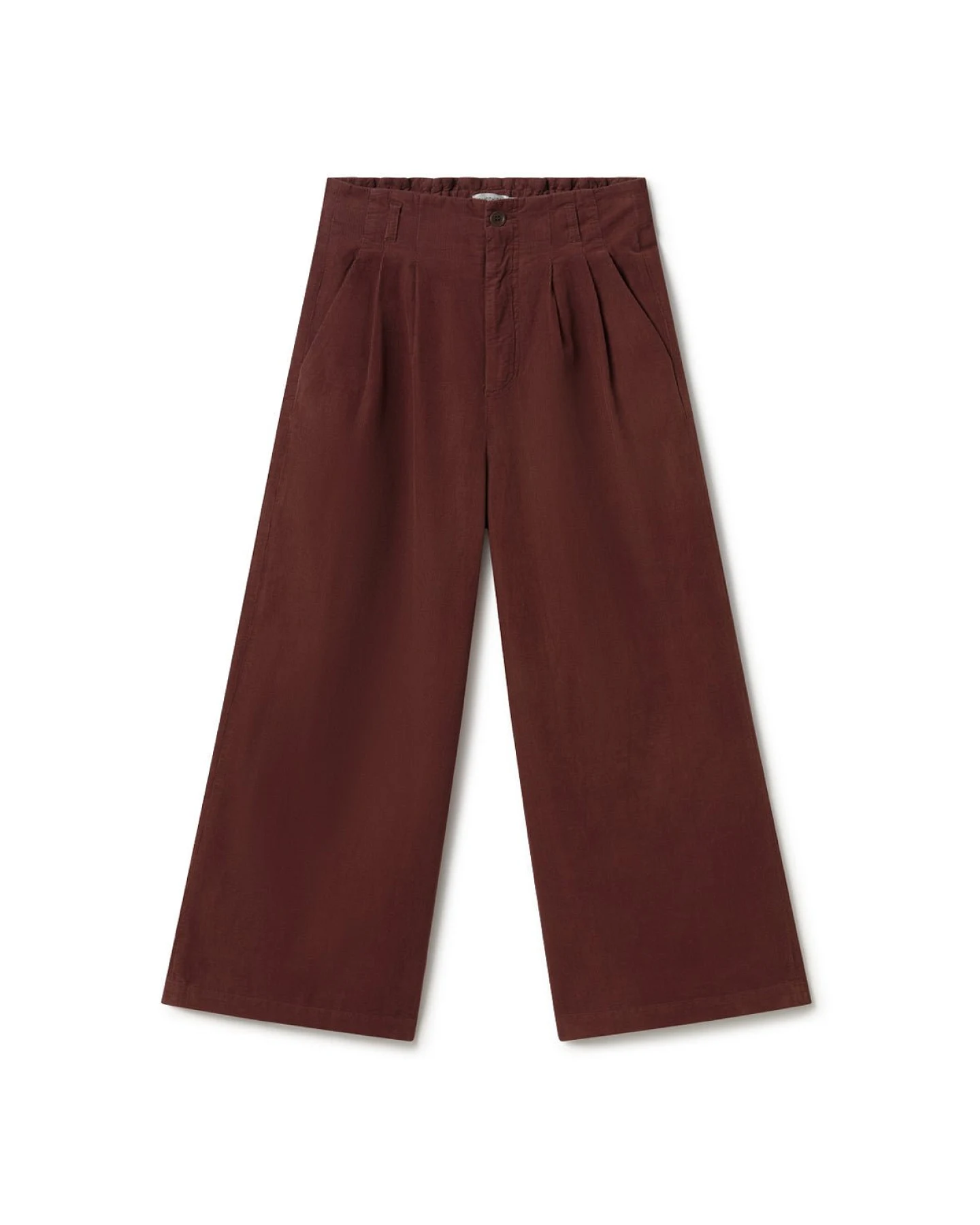 TWOTHIRDS Damen vegan Hose Balcarrick Russet Brown – Ansicht 2