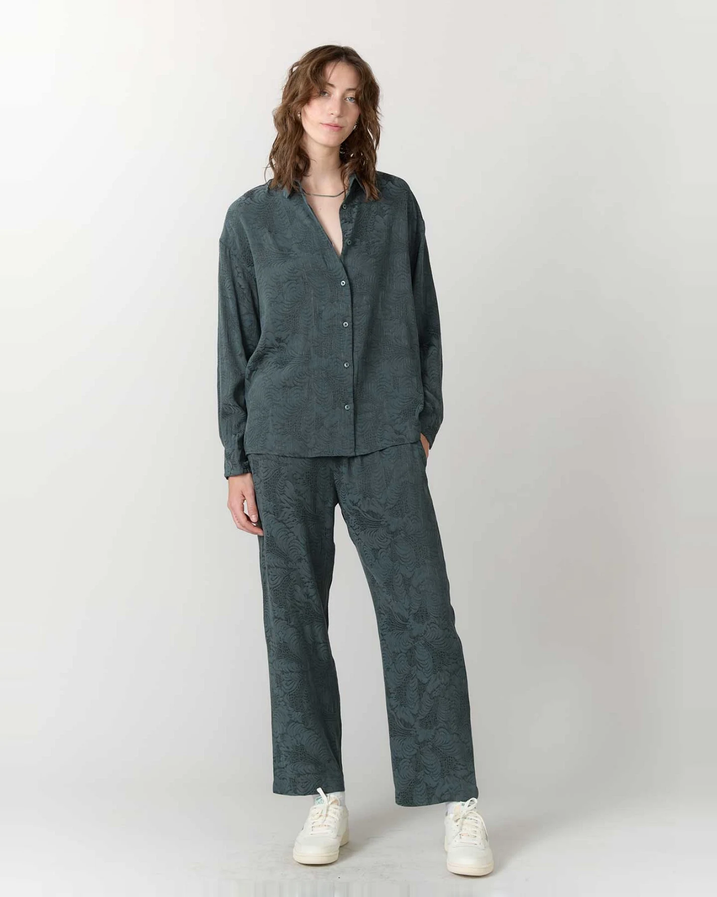 Yahmo Damen vegan Hemd Mona Eclipse – Ansicht 2