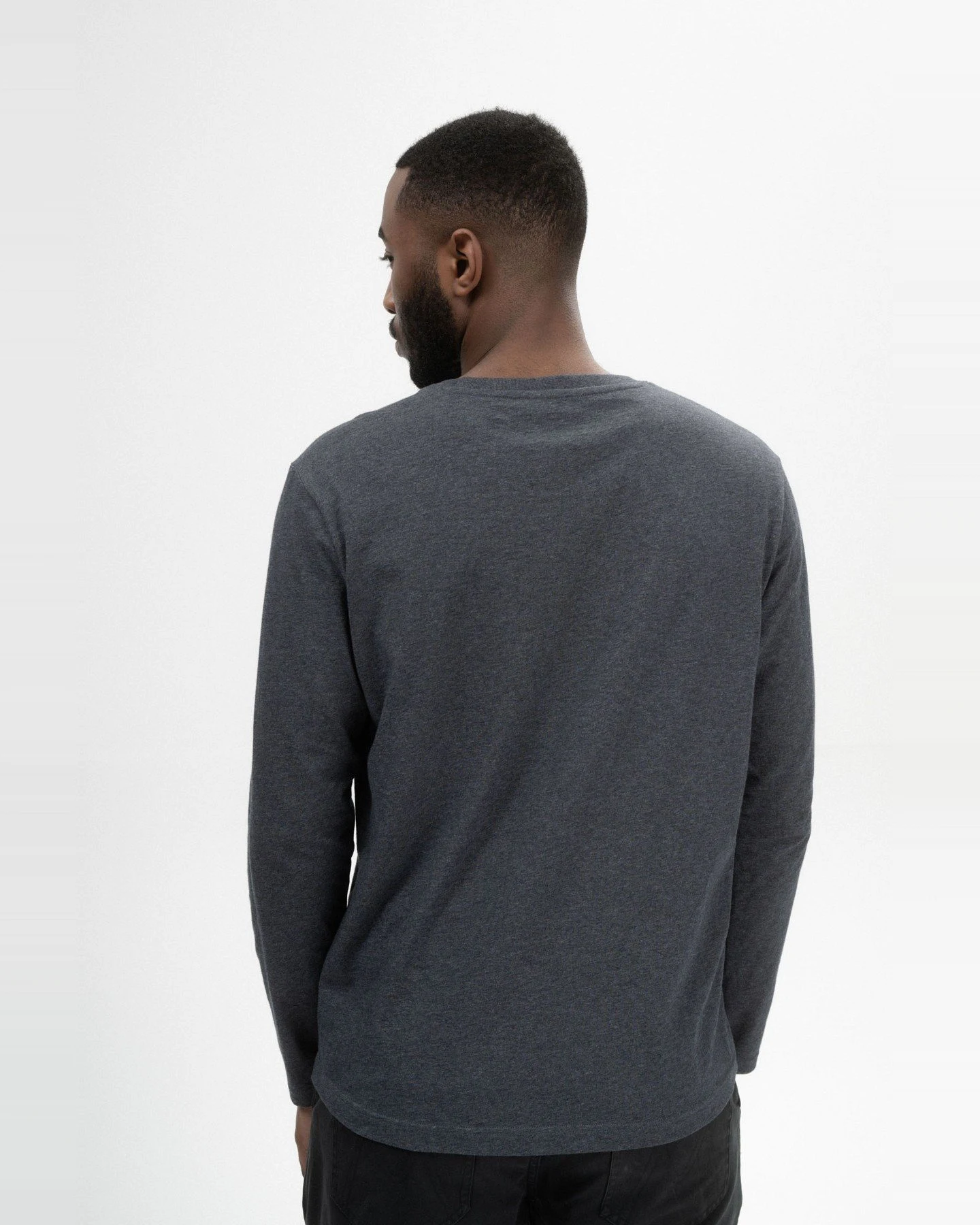 Longsleeve Jerin Basic Grau – Ansicht 2
