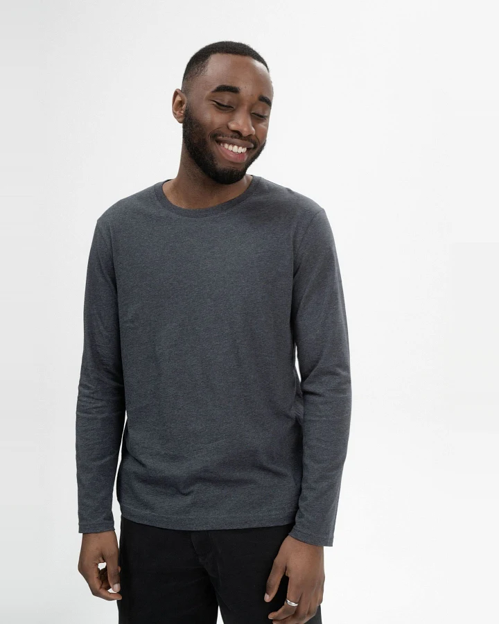 Longsleeve Jerin Basic Grau
