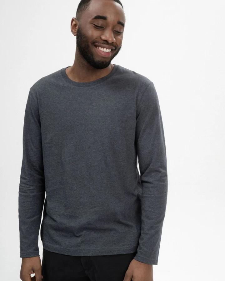 Longsleeve Jerin Basic Grau