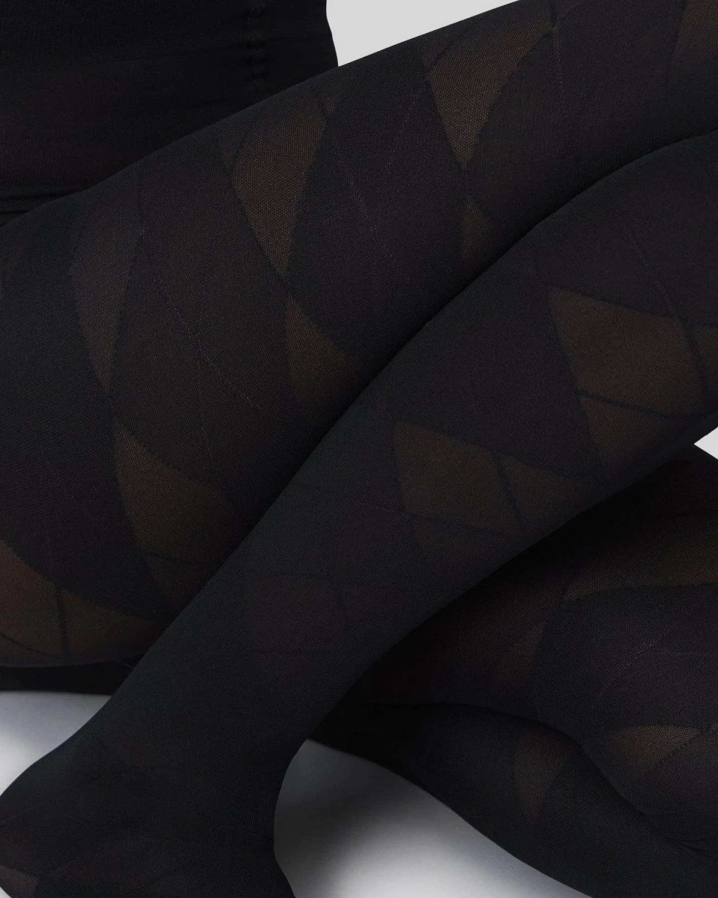 Strumpfhose Rebecka Argyle Schwarz – Ansicht 2