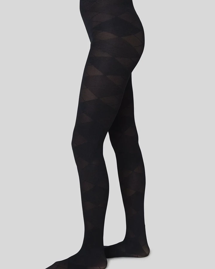 Strumpfhose Rebecka Argyle Schwarz