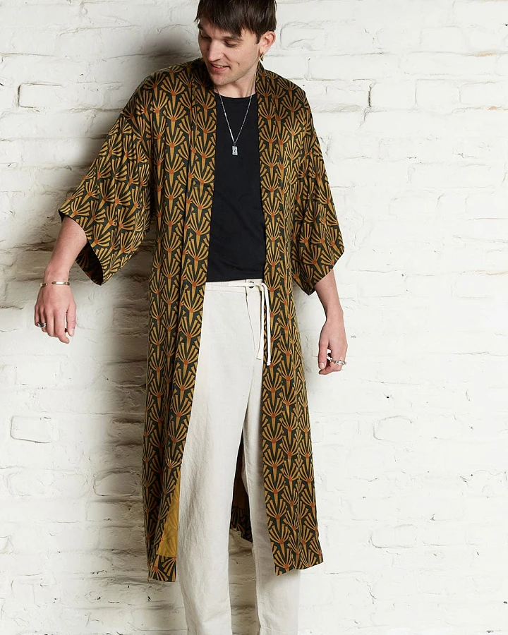 Yahmo Herren vegan Kimono Kalle Artdeco