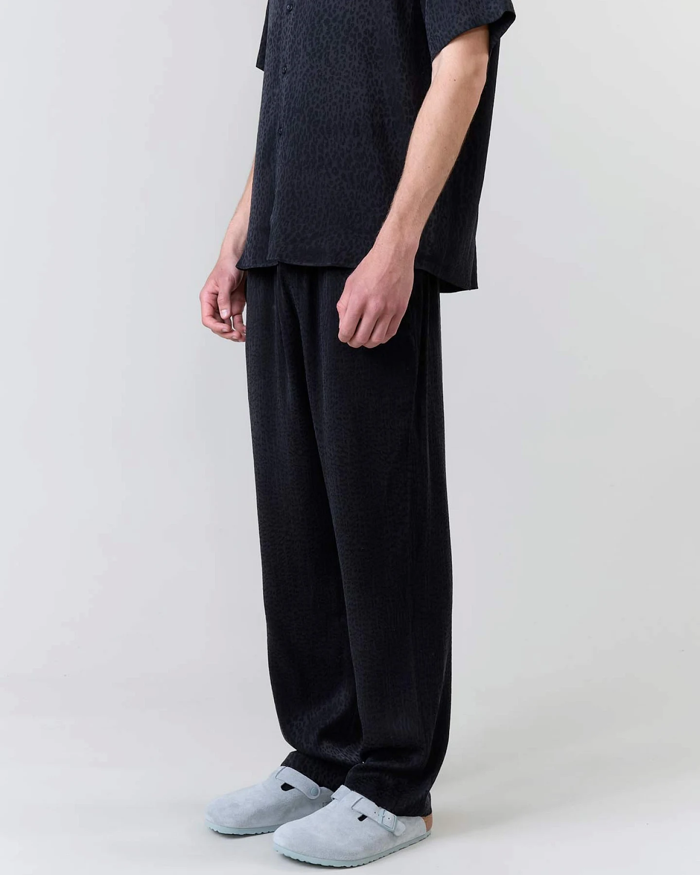 Yahmo Herren vegan Hose Walter Leo Schwarz – Ansicht 2