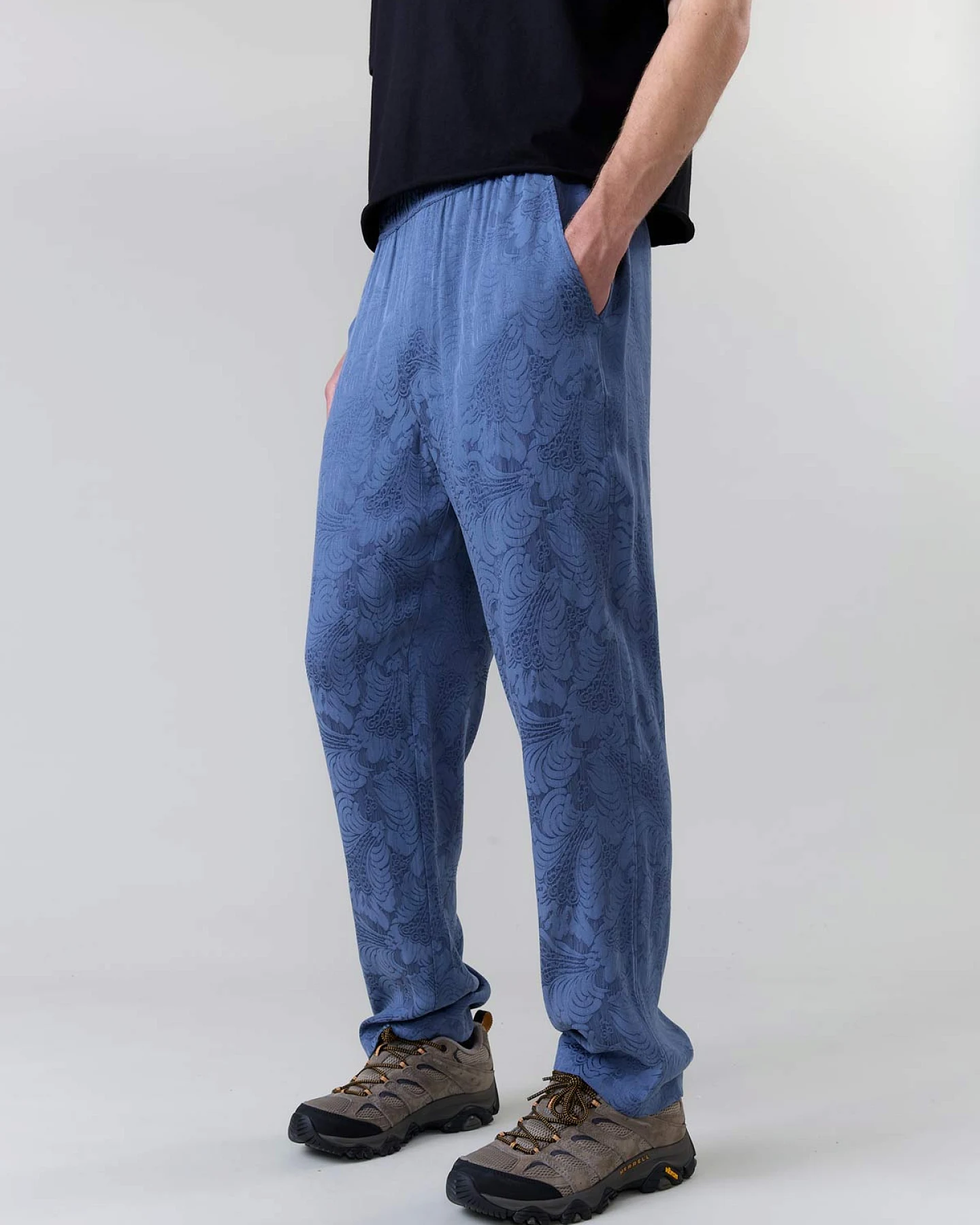 Yahmo Herren vegan Hose Walter Zen Indigo – Ansicht 2