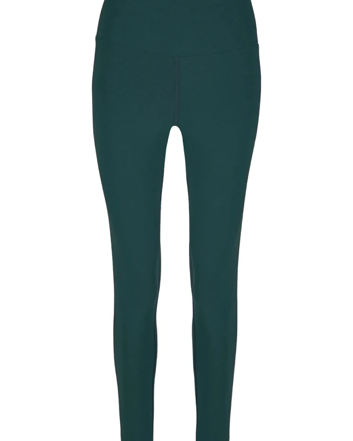 nice to meet me Damen vegan Leggings Essential Tannengrün