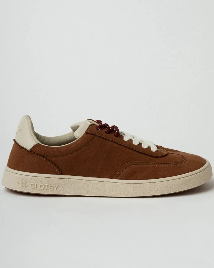 Clotsy Damen vegan Sneaker Senda Braun
