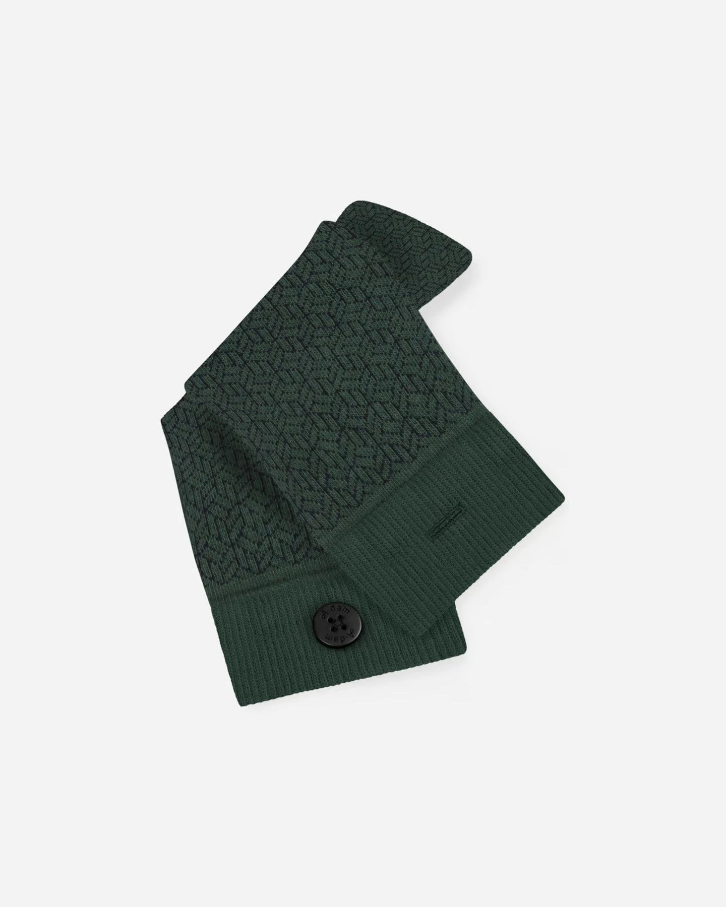 Socken Block Pattern Grün – Ansicht 2