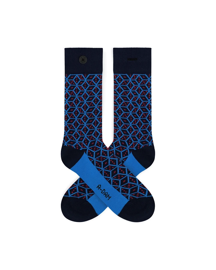 Socken Casual Dice Blau