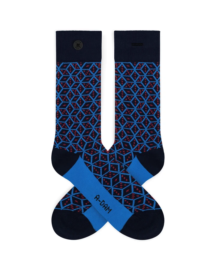 Socken Casual Dice Blau