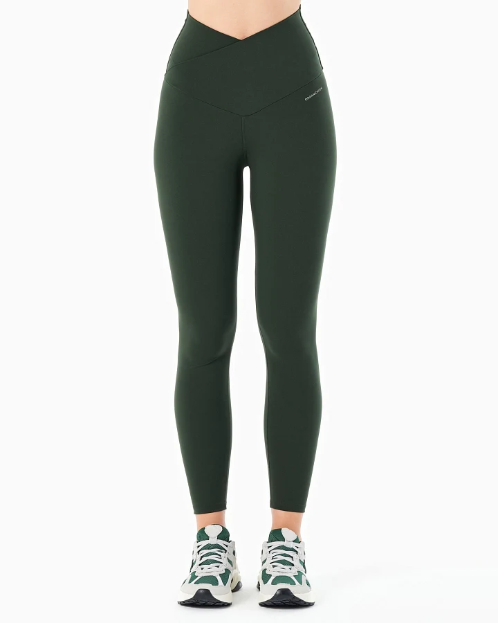 ORGANICATION Damen vegan Leggings Hohe Taille Libby Amazonas Grün