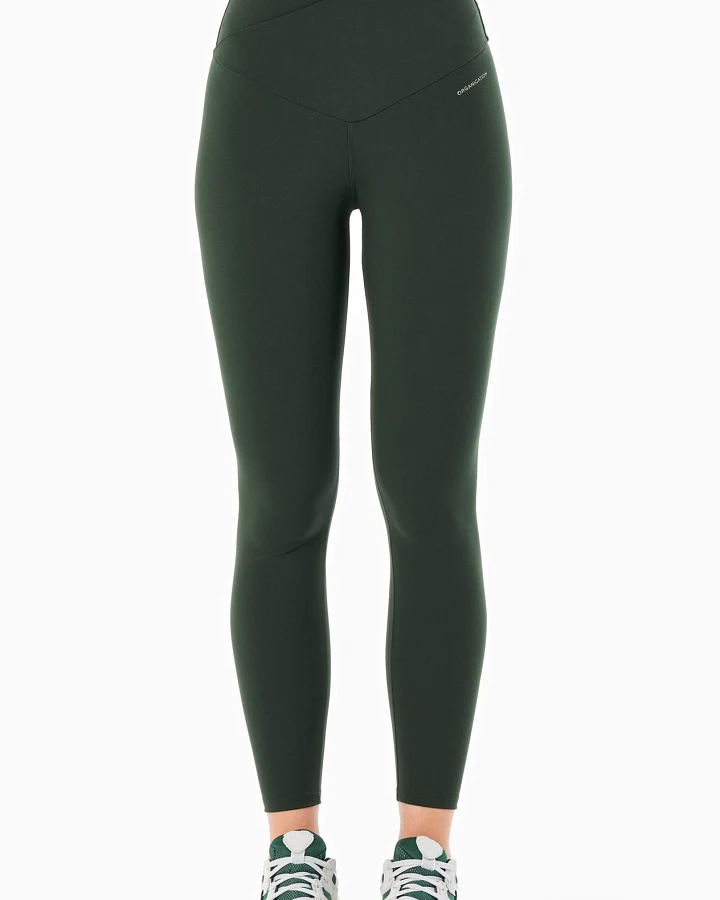 ORGANICATION Damen vegan Leggings Hohe Taille Libby Amazonas Grün