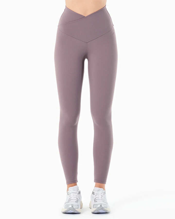 ORGANICATION Damen vegan Leggings Hohe Taille Libby Dirty Lilac
