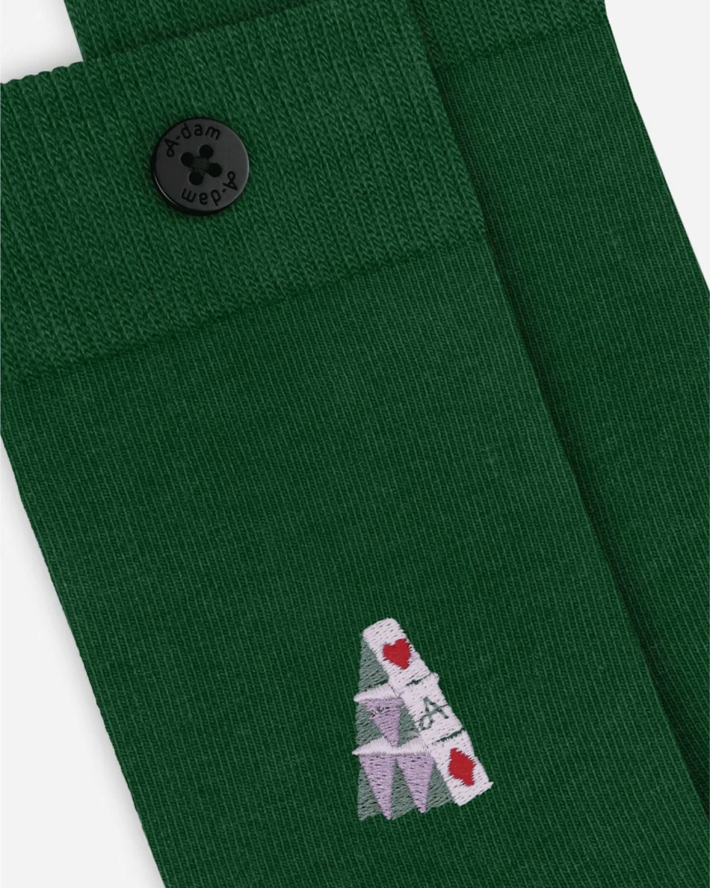 Socken House Of Cards Grün – Ansicht 2