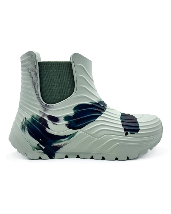 nat-2 Damen vegan Stiefel Eco Spacerunner Olivgrün