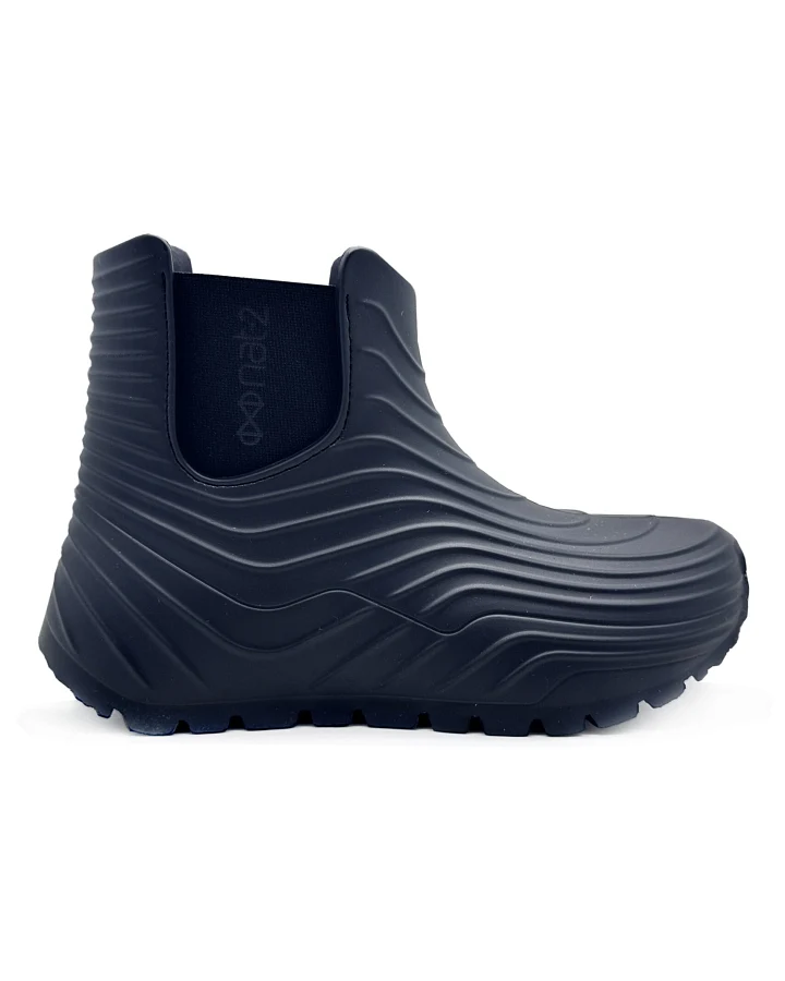 nat-2 Damen vegan Stiefel Eco Spacerunner Schwarz